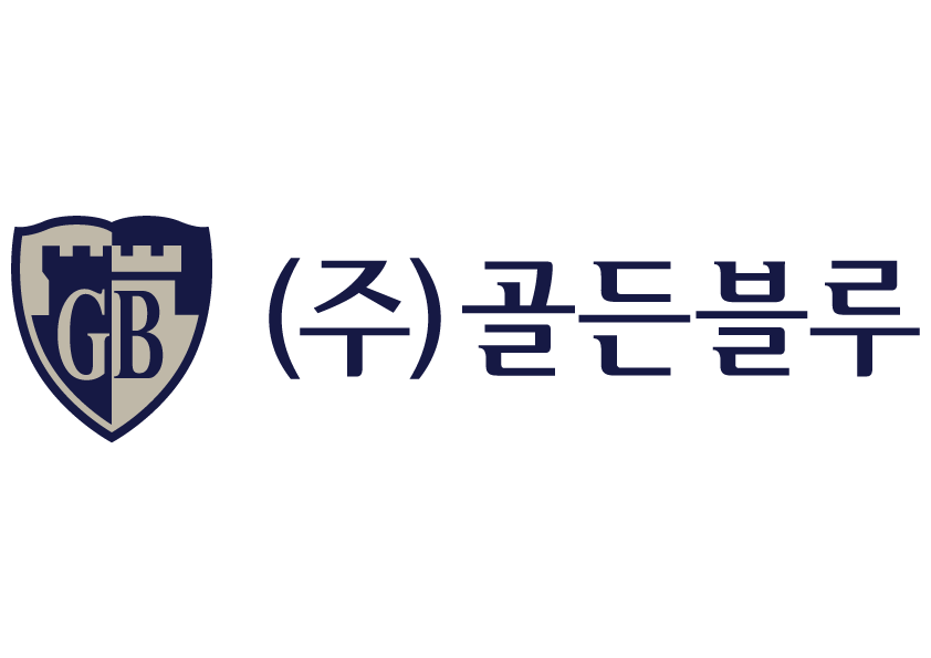 주식회사 골든블루 로고